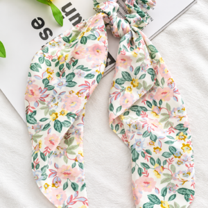 Coral Blue Florals