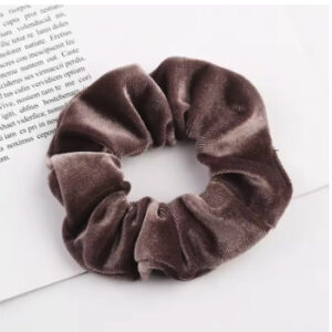 mocha brown hair tie