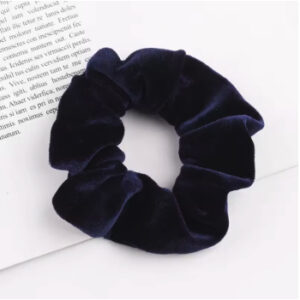 navy hair tie