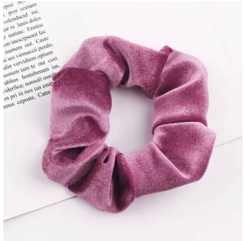 rose purple hair tie rose purple hair tie