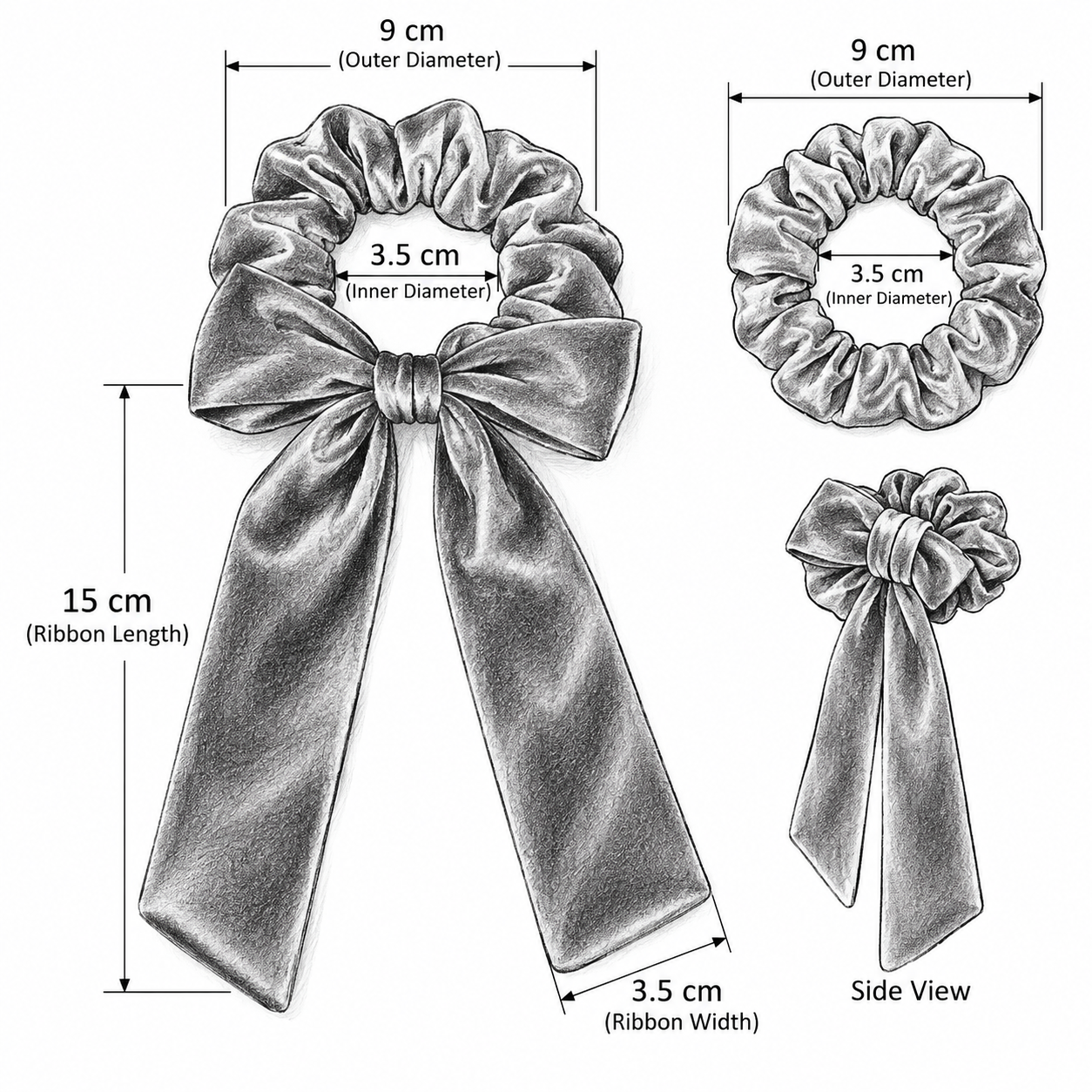 Bow Hair Tie Bow Hair Tie